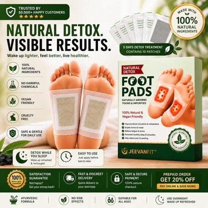 Overnight Foot Renewal Patches | Buy 1 Get 1 Free