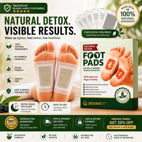 Overnight Foot Renewal Patches | Buy 1 Get 1 Free