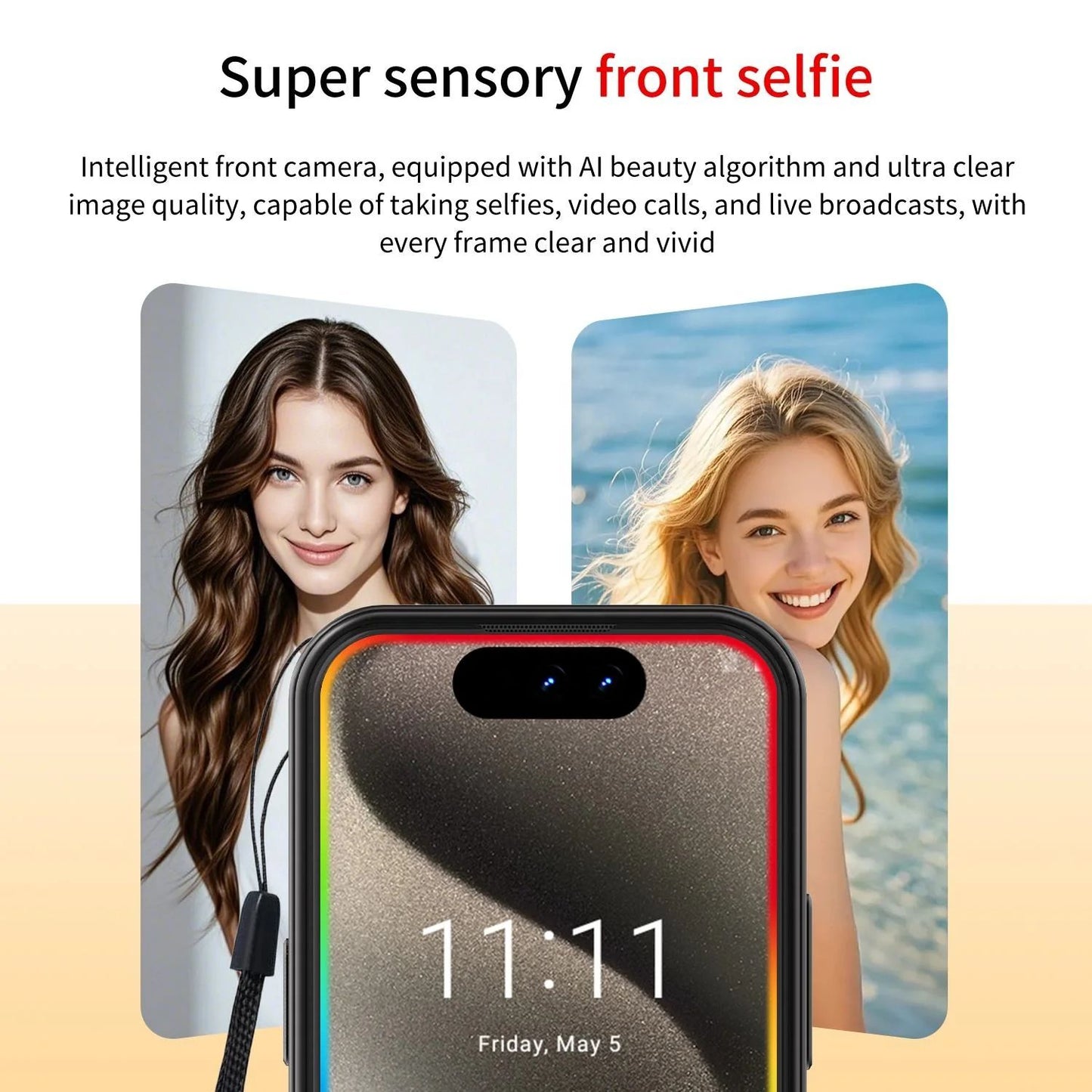 I-17 - Mini Smart Phone 5G (1 Year Manufacture Warranty) Multicolor