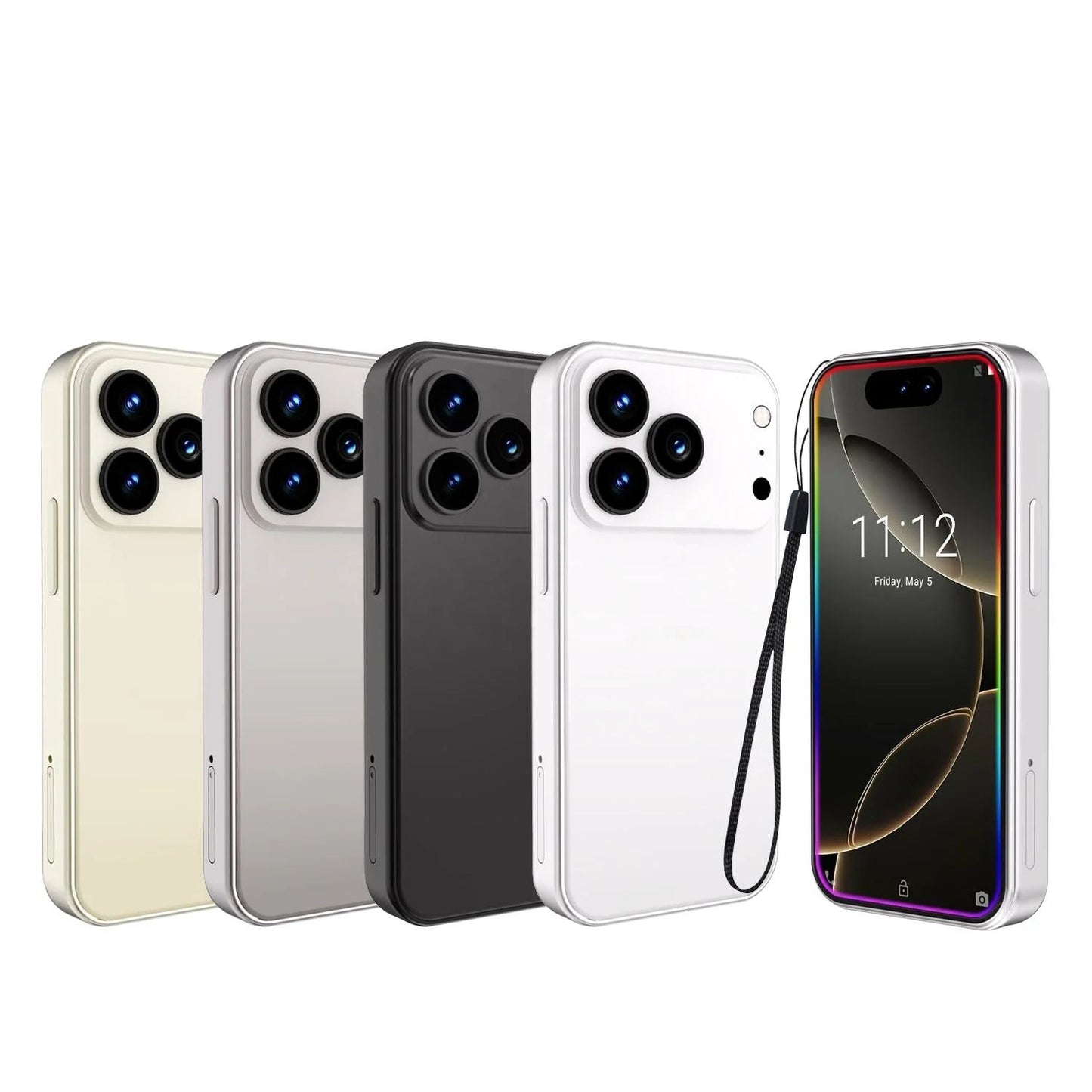 I-17 - Mini Smart Phone 5G (1 Year Manufacture Warranty) Multicolor