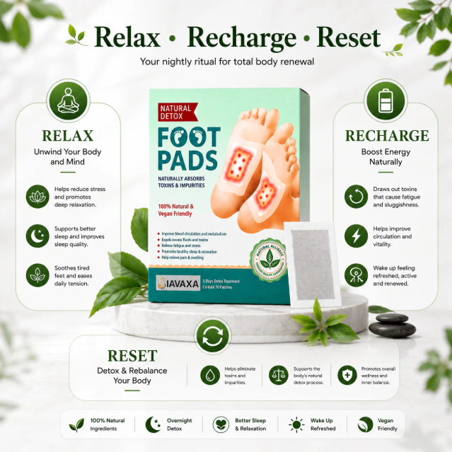 Overnight Foot Renewal Patches | Buy 1 Get 1 Free
